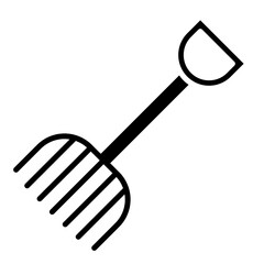 Wall Mural - Farm Fork Icon of Farming iconset.