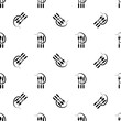 © Ajay Shrivastava - Fork Knife Spoon Icon Seamless Pattern M_2212001