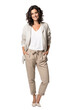 © Suplim - A casual style woman Isolated