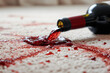 Spilled Red Wine on Carpet