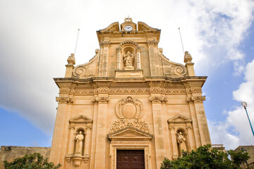 Wall Mural - Conventual Church of St Francis of Assisi in Victoria, Malta