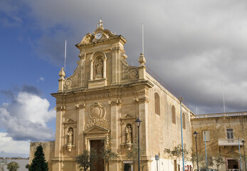 Wall Mural - Conventual Church of St Francis of Assisi in Victoria, Malta