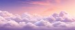 Mauve sky with white cloud background