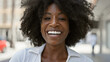 © Krakenimages.com - African american woman smiling confident standing at street