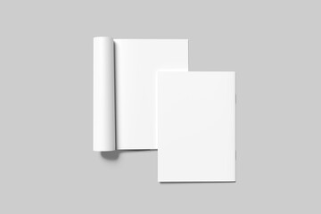 a4 catalog brochure blank