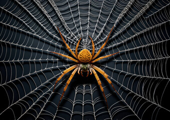 spider on a web