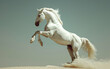 Beautiful horse galloping, running stallion poster idea