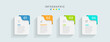 Modern infographic design icons 4 options or steps
