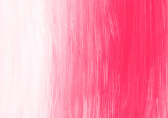 Wall Mural - pink to white transparent acrylic oil painting background backdrop with copy space for text clip art