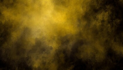 Wall Mural - grunge abstract yellow and black background