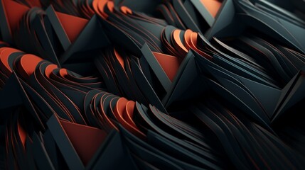 Poster - abstract background with lines