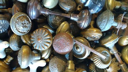 Old doorknobs 