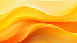 © Positive Click - An orange and yellow abstract background, in the style of smooth and curved lines.
