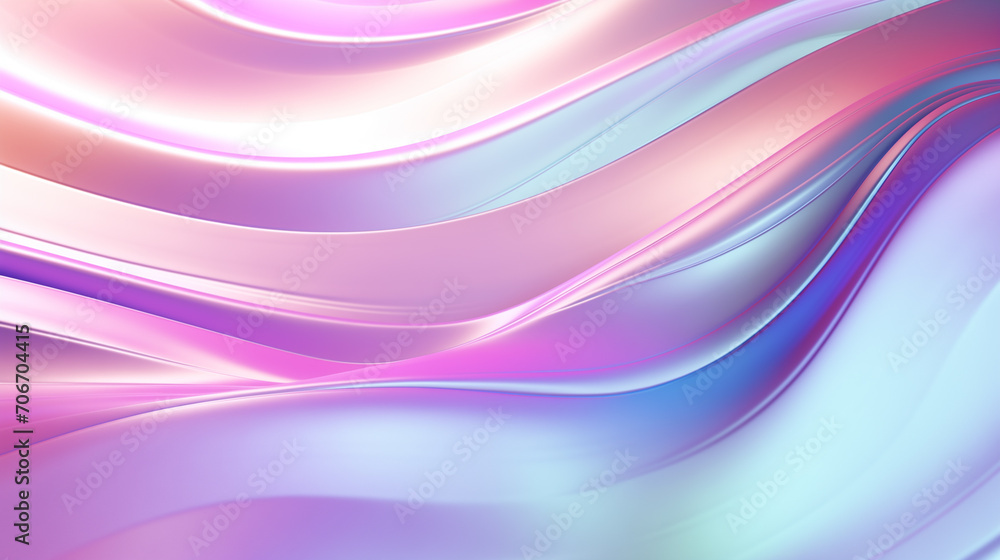 Abstract iridescent holographic vibrant texture. Color flow design ...