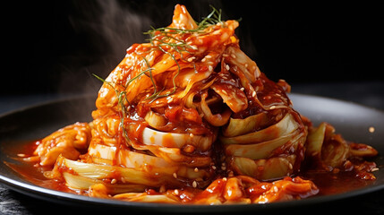 Wall Mural - kimchi. korean food