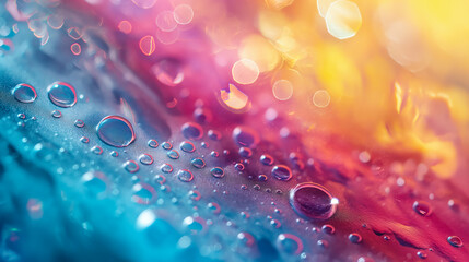 Wall Mural - Colorful Gradient Gel Abstract Background	