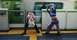 © D Lahoud/peopleimages.com - Asian woman, dancing and railway station by train for energy, art or underground performance in subway. Female person, friends or hip hop dancers in Japan, practice or training together by transport