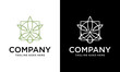 Creative Premium essential hemp oil line vector logo.  illustration marijuana cbd oil cannabis logo vector modern leaf design graphic simple extract hemp essentials industry logos