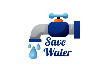 Faucet Save Water Environmental Sticker