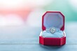 engagement ring for a romantic propose professional photography