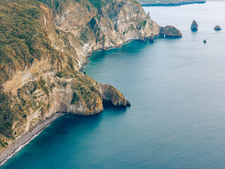 Wall Mural - Lipari Eolie Islands, Sicily, Italy.