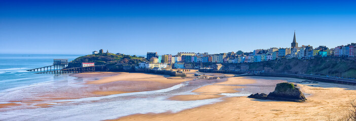 Wall Mural - Tenby South Wales UK