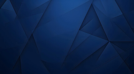 Poster - Navy blue geometric abstract background image