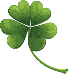 A Four-Leaf Clover Illustration