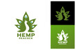 Hemp Peacock, CBD, Cannabis Logo Inspiration