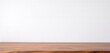 © pickypix - Empty wooden table background for product presentation