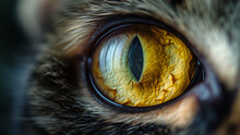 A Close-Up Of A Cat’s Eye