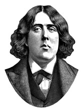 Oscar Wilde Portrait, Generative AI