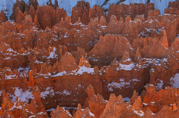 Sticker - Scenic Winter Landscape in Bryce Canyon National Park Utah