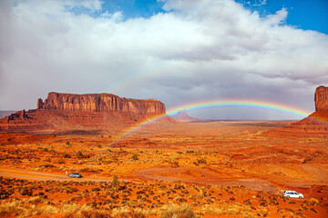 Wall Mural - The rock Sentinel Mesa