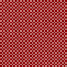 Red Checkerboard Weave Pattern - Tile