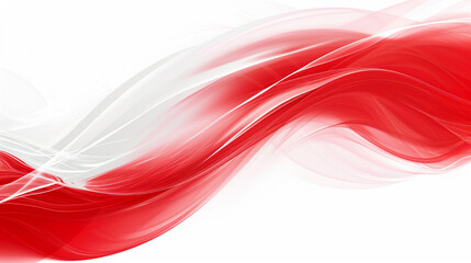 Wall Mural - Red and white abstract banner background. PowerPoint and business background.