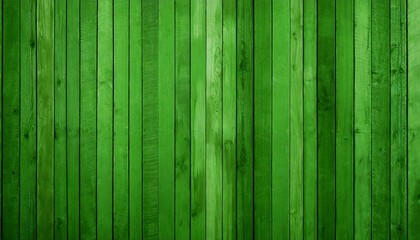 full frame of green wood background texture