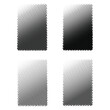 Halftone medios tonos rectangular con patrones diferentes