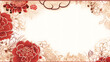 Chinese new year background, chinese frame