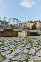 Wall Mural - Center of city of Stara Zagora, Bulgaria