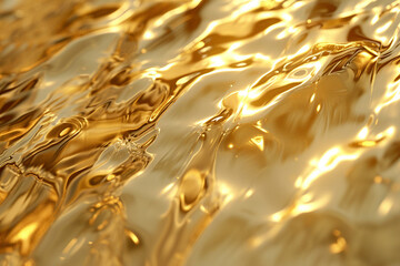 Wall Mural - abstract gold background