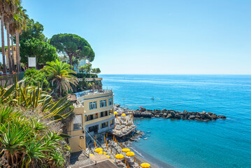 Sticker - Beach in Bogliasco