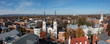 Frederick Maryland daytime aerial cityscape