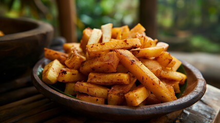 fried cassava