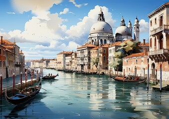 Poster - Grand Canal in Venice, Italy