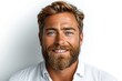 © Ben - Portrait of a Handsome European Man with Clean Teeth and Fresh Blond Hair, Perfect for a Dental Advertisement, Exuding Dental Wellness and Confidence, Generative AI