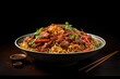 © InfiniteStudio - Chinese Noodles with beef and vegetables.