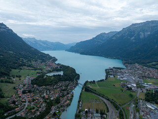 Canvas Print - Interlaken - Switzerland