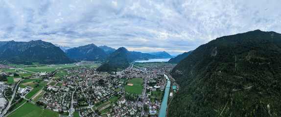 Wall Mural - Interlaken - Switzerland