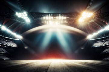 Stadium flash light background 